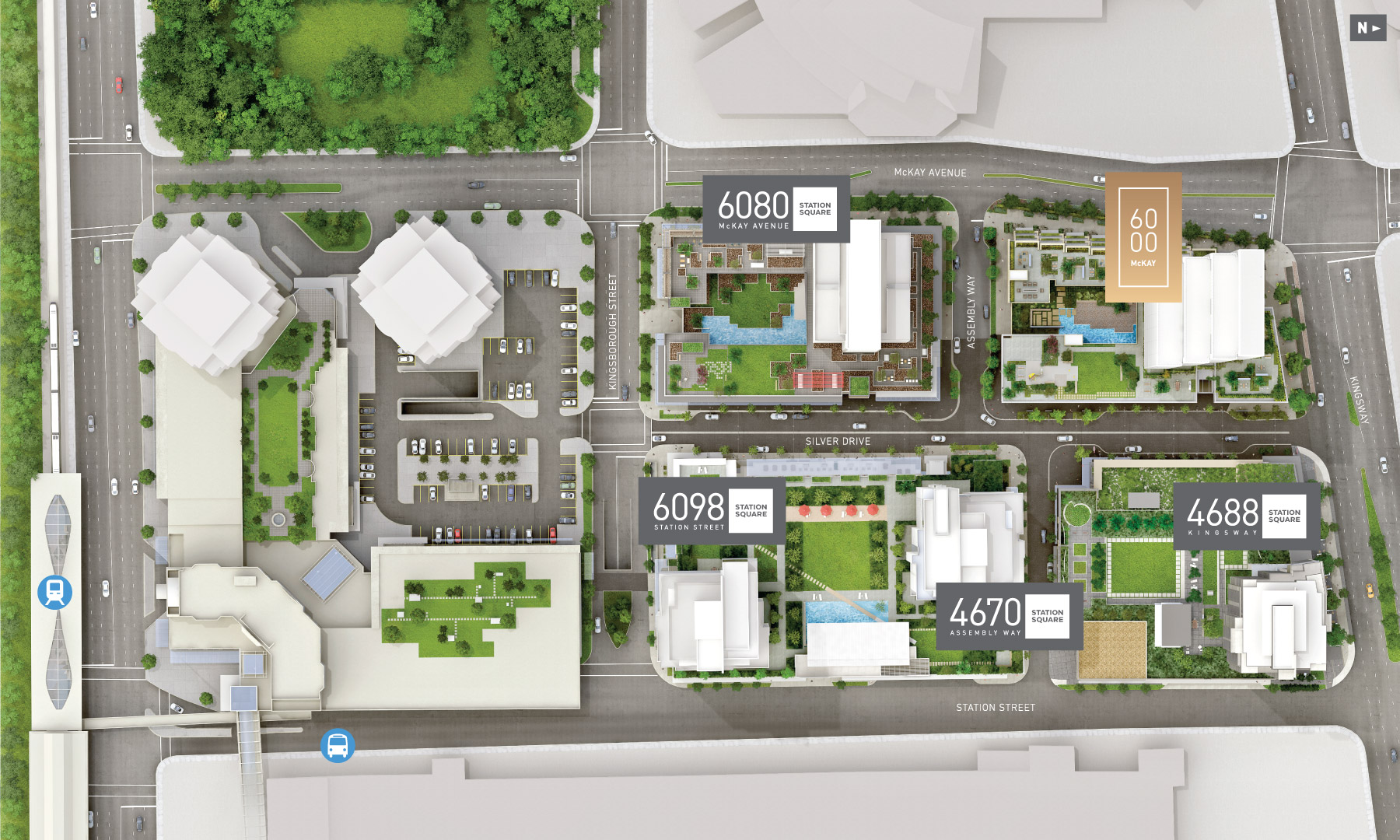 Neighbourhood/Shopping Map